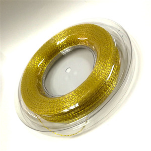 Best Selling 1.35MM Gold <strong>Nylon</strong> Tennis <strong>Strings</strong> <strong>with</strong> Custom Logo 200M for Sports Rackets Customizable Tennis Products - Product Image 5