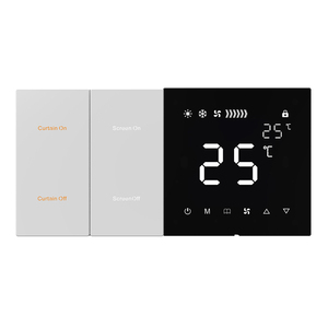 Nero grigio automazione edificio interruttore di controllo KNX intelligente interruttore in metallo sistema intelligente per Smart Home Hotel all'ingrosso