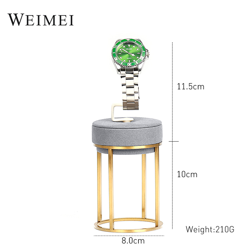 Gray watch holder