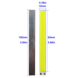 100 × 10ミリメートル<span class=keywords><strong>10W</strong></span> 12V COB <span class=keywords><strong>LED</strong></span> Strip LightためRC Car Drone Decoration Lighting Signal Bulbs 10センチメートル<span class=keywords><strong>LED</strong></span> White Blue Red Orange Pink <span class=keywords><strong>Green</strong></span>