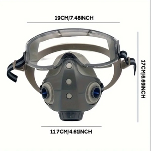 Bestseller Industrieller chemischer Atemschutz filter mit vollem Gesicht Taktische anti toxische Staub reißgas maske - Product Image 6