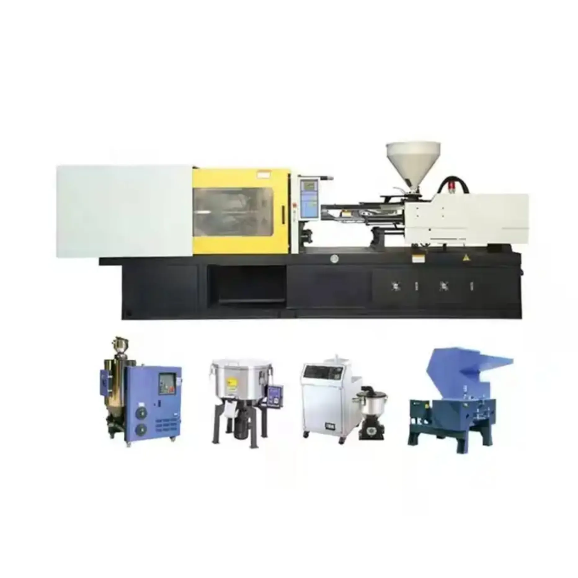 Macchina per lo stampaggio ad iniezione di plastica orizzontale elettrica automatica a basso costo