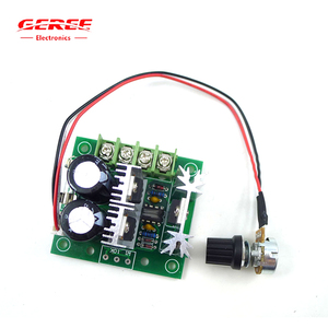 Regolatore di velocità del motore DC regolabile 12V-40V ampia tensione PWM modulo Controller del motore con fusibile 10A CCMHCW modulo di tensione - Product Image 3