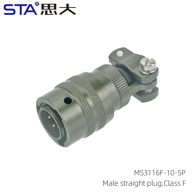 MS3116-10-5P Male straight plug,Class F