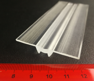 Bming Optical Customized Dimension Wide Beam Extruded <strong>Led</strong> Lens Cover Plastic Linear Lens Light Accessories - Product Image 3