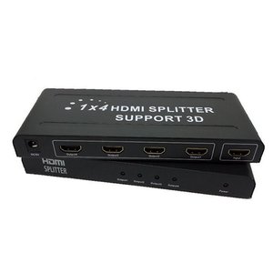 Baixo MOQ 4K Video Splitter 1X4 4 Portas HDMI Divisor Suporte Smart EDID HDCP2.2 HDMI Splitter 4 Way para 4K TV DVD