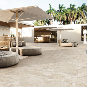 Hiện đại travertine cái nhìn paver lát đá gạch lát sàn dày vườn đường lái xe sân nhà để xe ngoài trời chống trượt 20mm toàn thân gạch - Product Image 4