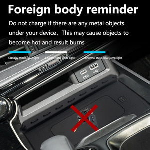 Good End Price Fast Quick Charging Mobile Wireless <strong>Charger</strong> for 22-23 Lexus Nx Models - Product Image 4