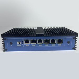 OEM-Industrie computer PC mit Intel Core I7 6500U Dual Core 2,5 GHz 6 Lan I211 Win10 Embedded Computer auf Lager