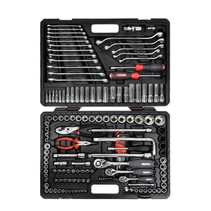BesitaNew150pcsメートル法自動ツールキットハンドツールボックスソケットセットアイテム - Product Image 1