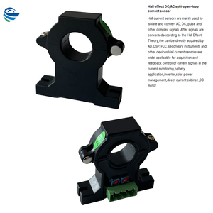 Sensore di corrente a effetto Hall personalizzato 0-200A trasmettitore di corrente a corrente continua 4-20Ma 0-5V trasduttore 20Mm 40Mm - Product Image 1