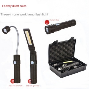 3-in-1 ricaricabile torcia a LED multifunzione luce di lavoro pieghevole - Product Image 6