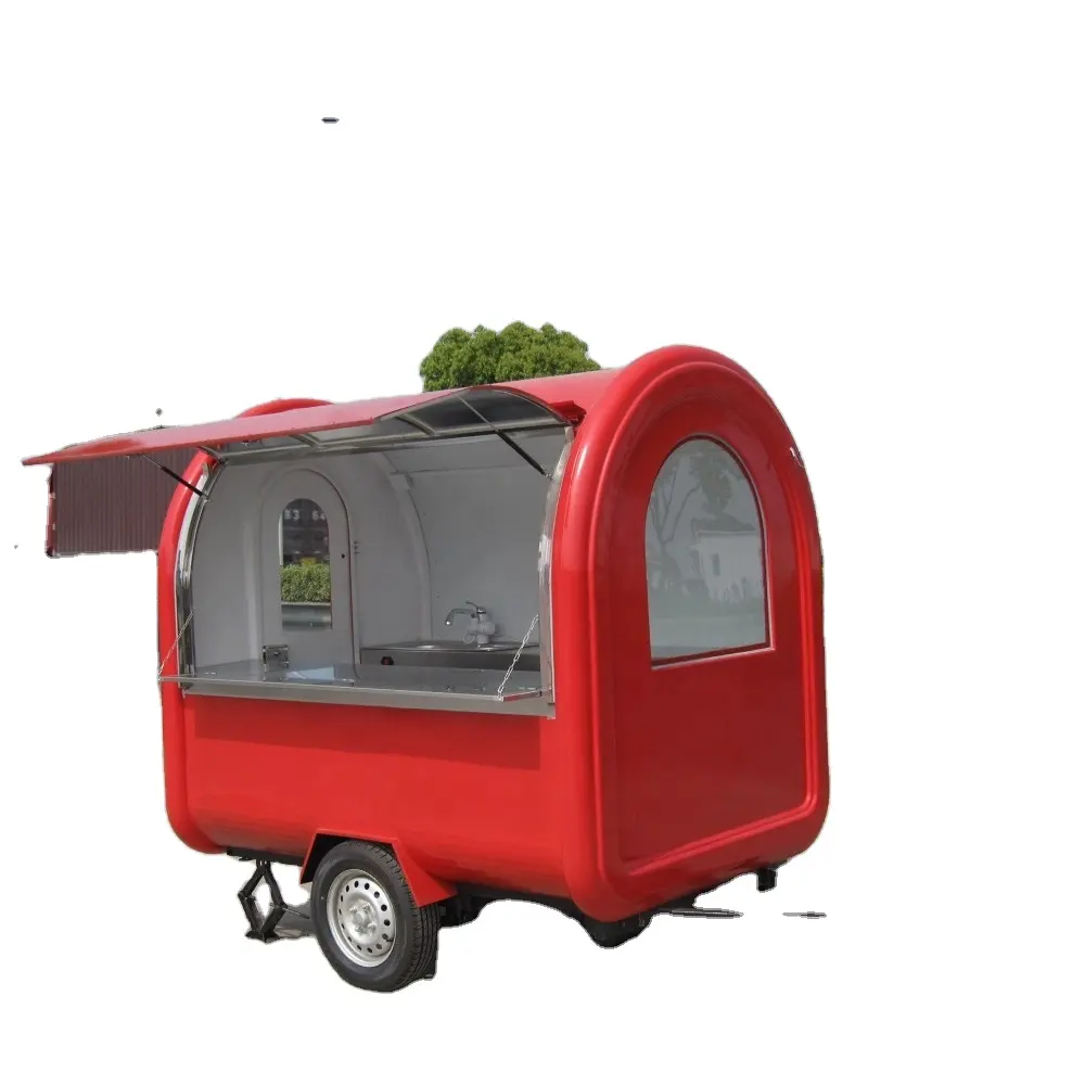 China mais elegante Fábrica Fornecimento Barato Mobile Food Car/Trailer/Fast Food Truck