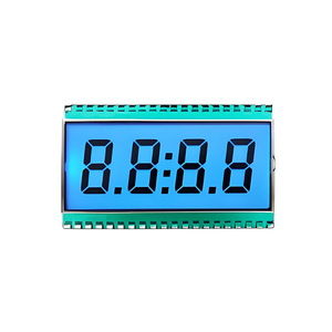 Pantalla LCD personalizada Pantalla LCD redonda con control táctil personalizado Pantalla LCD de 7 segmentos para temperatura y humedad