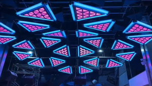 Kinetic Light Control by DMX512 for Bright Club and Discos Triangle Panel <strong>LED</strong> Kinetic Light - Product Image 5