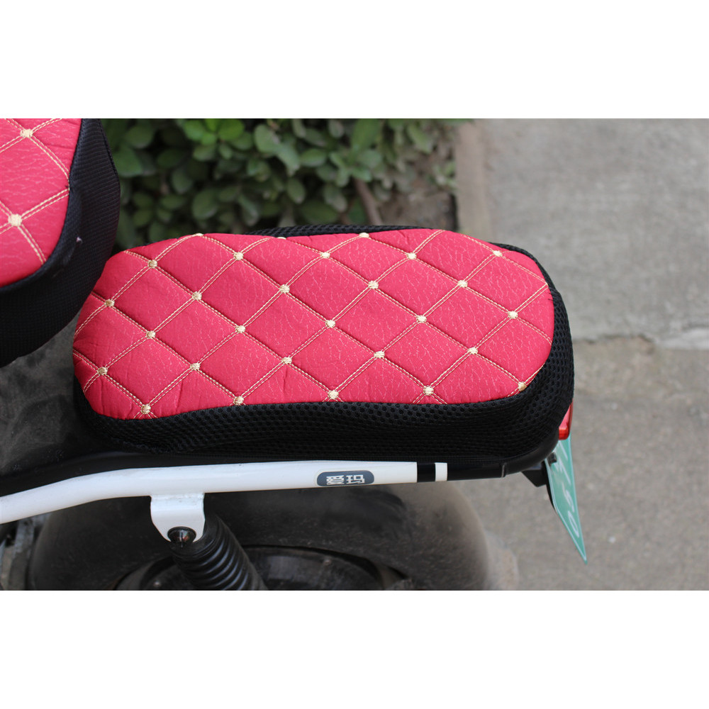 Asiento trasero rojo