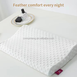 Cao su Gối bọt thoáng khí tốt nhất hình dạng sóng Bộ nhớ Gối cao su chất lượng cao sâu ngủ cổ bảo vệ bộ nhớ cao su giường gối - Product Image 5