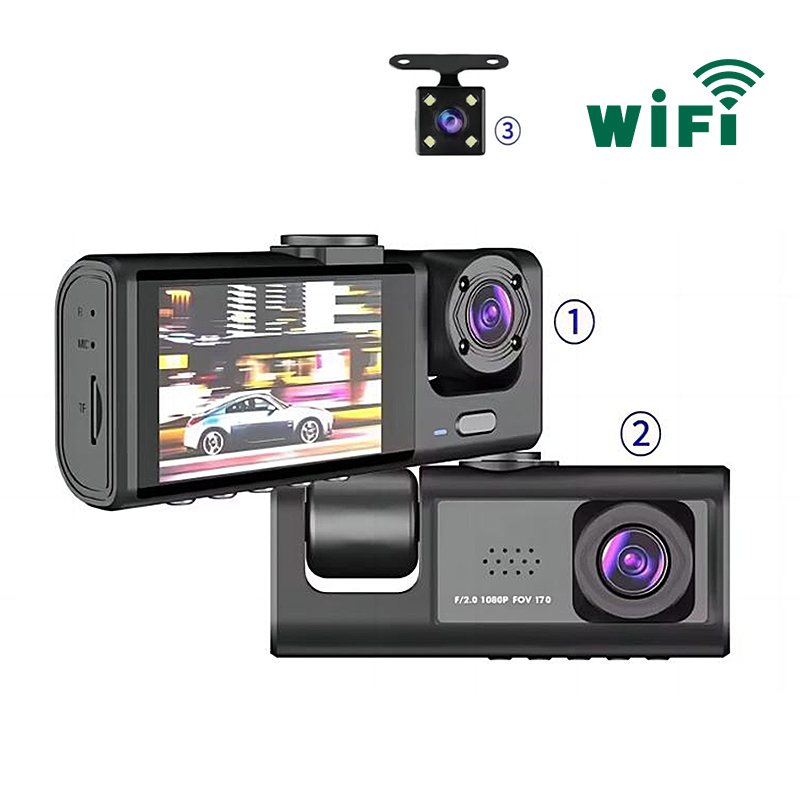 1080P 3 Obiettivi con Wi-Fi