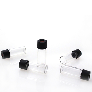 ND8 2ml 8-425 Screw Thread Vials clear Glass with Write-on Spot 12x32mm Flat <strong>Base</strong> - Product Image 5