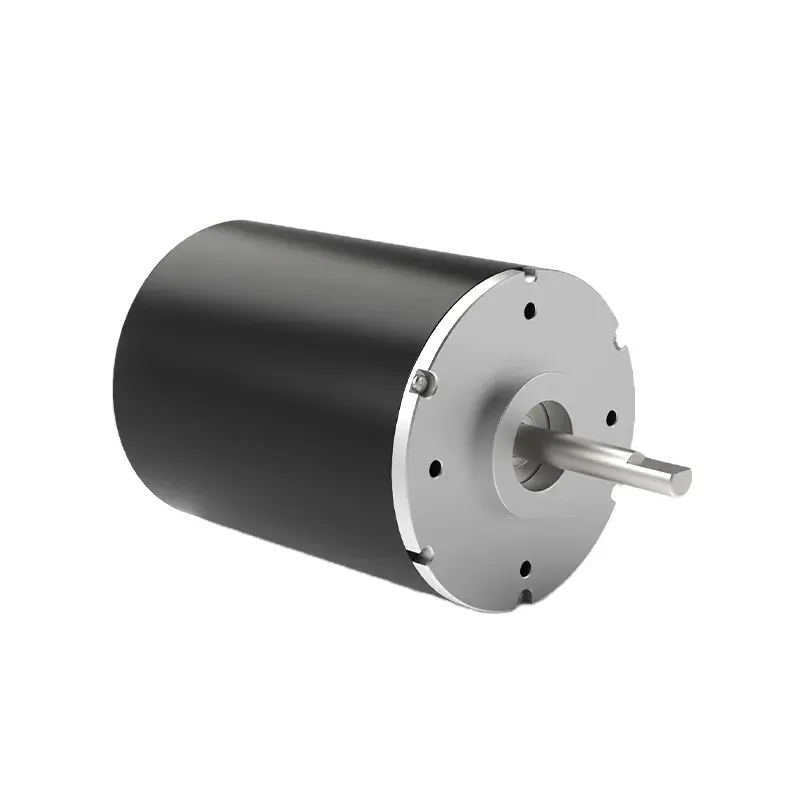 Fabrika özelleştirme 50mm mikro pnömatik motor CW/CCW fırçasız dc jeneratör iç Rotor tork motoru