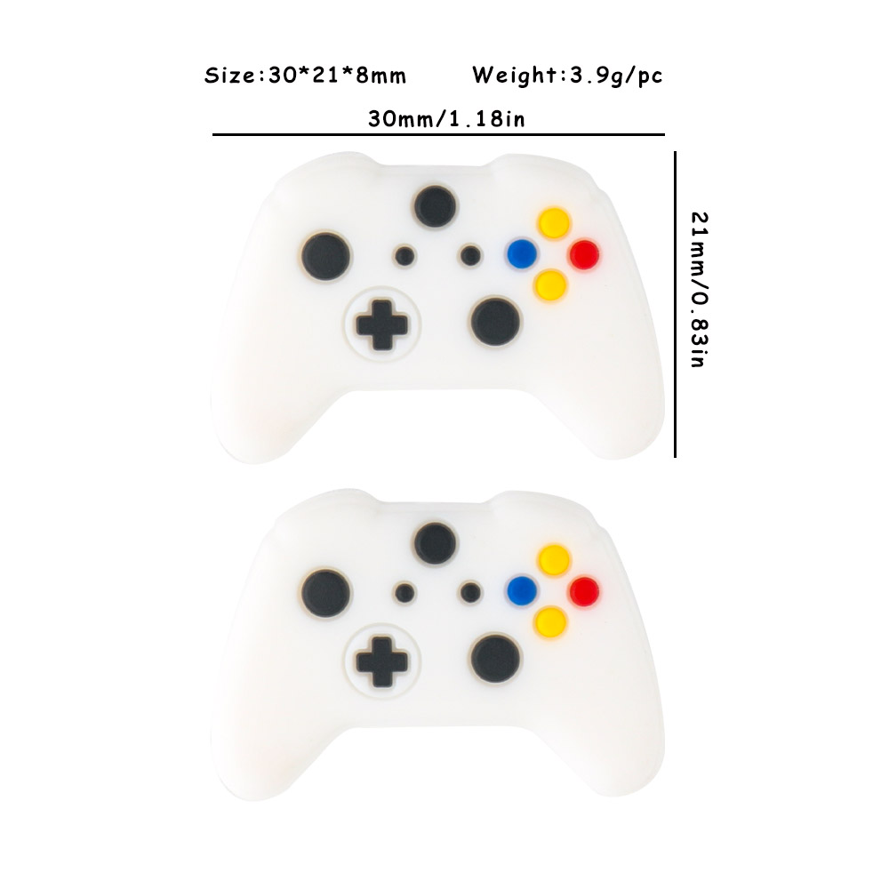 Manette de jeu Focal bead Blanc SA197