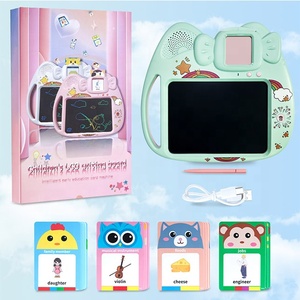 Macchina per l'apprendimento dei bambini 2 in 1 giocattoli educativi precoci tavoletta da scrittura LCD macchina per leggere e scrivere per tavole da disegno per bambini - Product Image 3