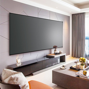 Pantalla de proyector de marco fijo con rechazo de luz ambiental Full HD con marco de borde cero, pantalla de proyección Black Diamond - Product Image 4
