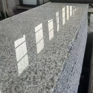 Giá rẻ ngoài trời Mặt đất lát mè trắng Granite gạch cảnh quan đá mè trắng Granite - Product Image 3