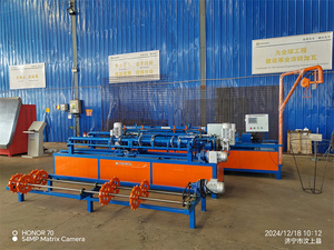 Fully <strong>Automatic</strong> Double <strong>Wire</strong> Mesh <strong>Machine</strong> for Chain Link Fence <strong>Automatic</strong> Chain Link Fence <strong>Machine</strong> - Product Image 2