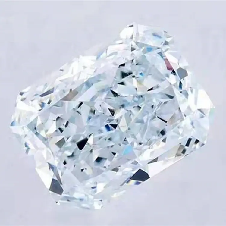 Oem — diamant véritable en vrac, pierre bleue de couleur vive, vente en gros, plis naturels, GIA VS2 1.11ct, vente en gros