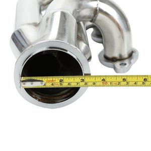 ที่มีคุณภาพสูงสากล downpipe สำหรับ LS หัวเทอร์โบสำหรับ lsx, LS1, LS2, LS3, LS6ไปข้างหน้าหันขึ้น1 3/4 EH28941 primaries