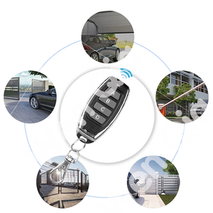 Duplicatore di clonazione 433 mhz Key Fob Gate Clone apprendimento fisso Rolling Code Controller telecomando per garage