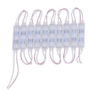 โมดูลไฟ LED โมดูลแสดงผลแบบ COB 12V ชิปไฟแบคไลท์3ดวงใช้เป็นตัวอักษรโฆษณาโมดูล LED IP67