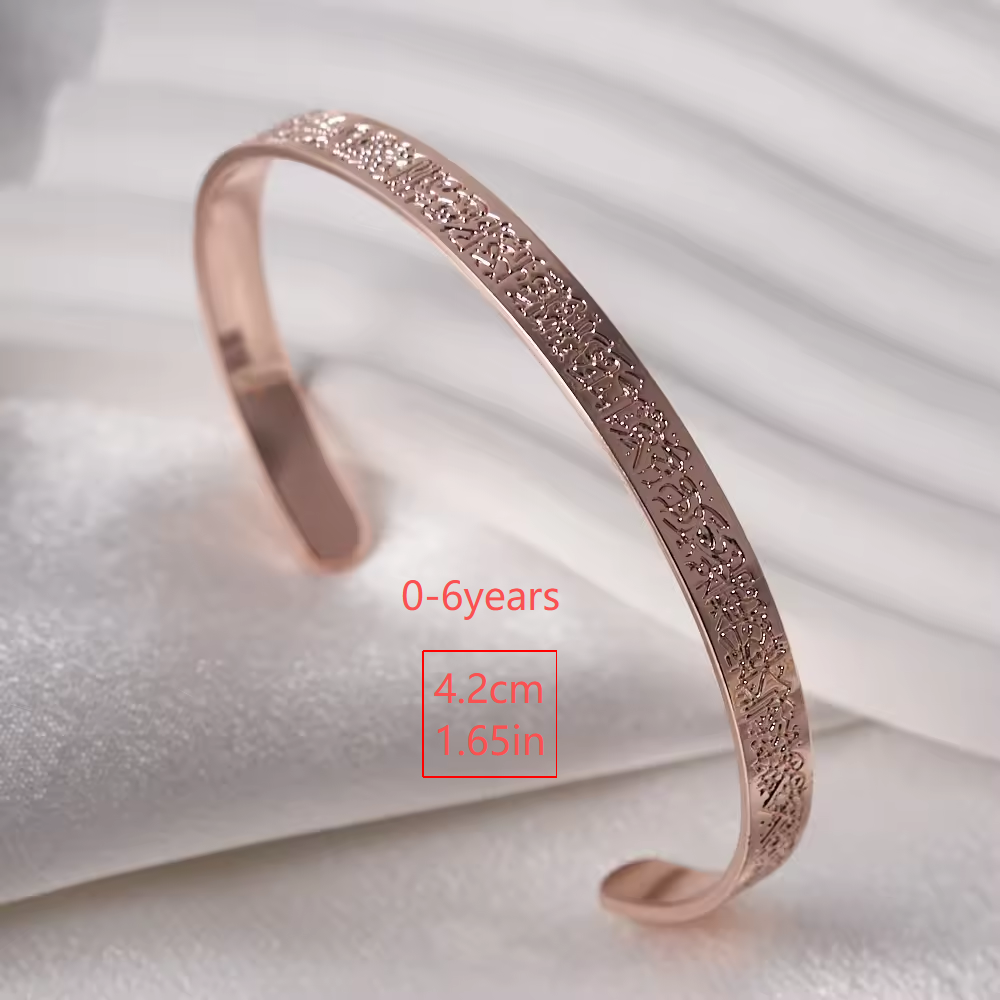 0-6 ans Or Rose