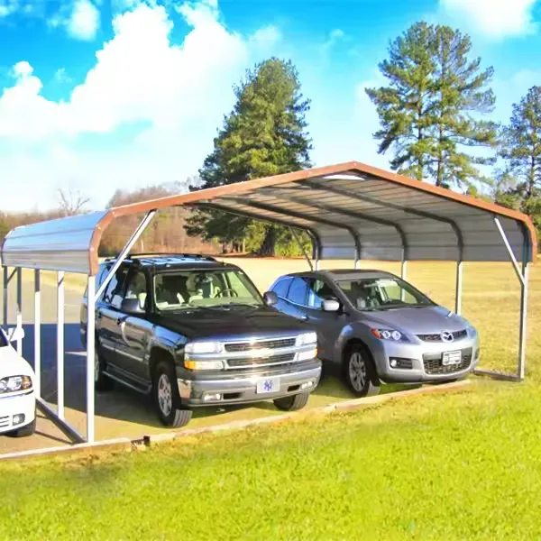 Progola không thấm nước xe nơi trú ẩn Sun Shade carport nhà để xe carport mái ngoài trời kim loại cầm tay xe carport xe