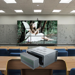 Conmutador matricial modular sin fisuras 16x16 4x4 8x8 16x32 DVI HDMI función de videowall matriz HDMI 4K 16x16 - Product Image 1