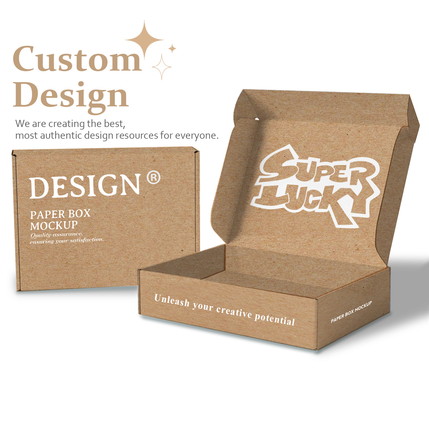 brown+white logo
