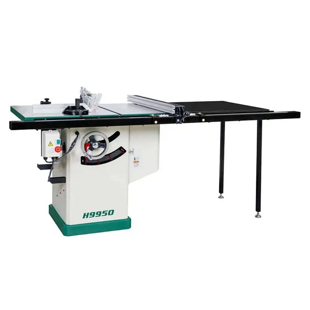 H9950 de alta precisión Milano Tipo de sierra de panel deslizante máquina con 50 ''de mesa deslizante
