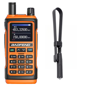 Baofeng-Walkie-talkie inalámbrico de banda aérea, cargador de frecuencia tipo C, UHF, VHF, DTMF, FM, NOAA, radio de radioaficionado, PRO, V2, de banda de aire, con frecuencia inalámbrica, FM, DTMF, 2 unidades - Product Image 1
