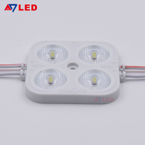 Modulo Abs <strong>4</strong> Lamp Square Ip67 Outdoor Waterproof <strong>Led</strong> Module 12 <strong>V</strong> 170 Degree Lens 4Led Dc Module for 40-100Mm Depth Light Box - Product Image 2