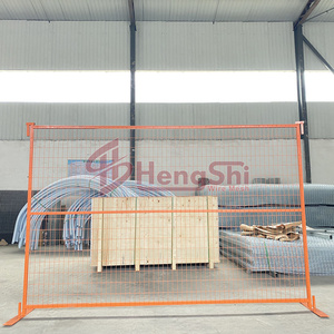 Сверхмощный 6 'x 10' CA временный сварной ограждение из проволочной сетки панель для безопасности строительства парка защитная решетка с покрытием - Product Image 2