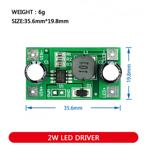 1W/2W/3WLEDドライバー350mA/700mA PWM調光入力5-35VDC定電流モジュール - Product Image 3