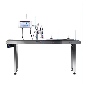 Chargencode Logo Tintenstrahldruck Codierung Markierungsmaschine Verfallsdatum Online automatischer Tintenstrahldrucker für Glas-Plastikflasche