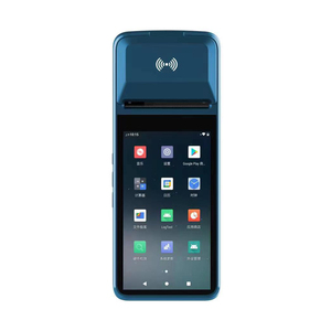 4G мобильный терминал pos сенсорный экран android 11 pos с кард-ридером камера QR-код сканер - Product Image 1