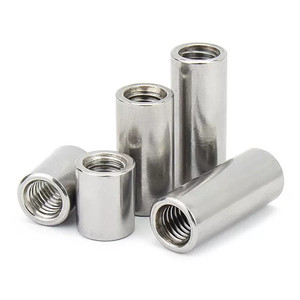<strong>M3</strong> - M16 Double Female Thread Long <strong>Coupling</strong> Nuts Rod 6mm Threaded Round Standoff A2 Connector Stud - Product Image 4