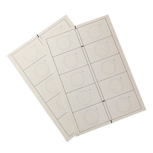 インレイシートPVCインレイ工場内IC/ ID PVCカードレイアウト - Product Image 5