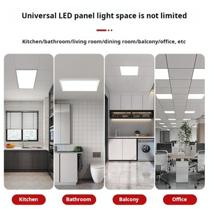 紙の薄いLEDライトシート再エッサードディフューザー天窓Ledpanel 36w Rgb P.r.c Lcd 30x30反射 - Product Image 4