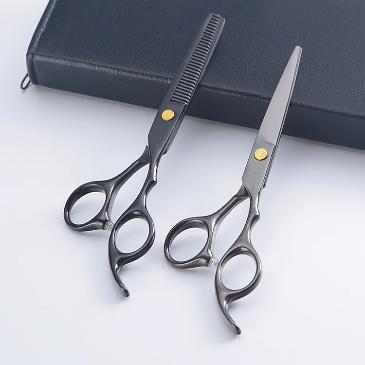 Hot selling products 2024 china products manufacturers barber set hair scissors professional portable barber hair scissor
