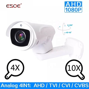 Mini cámara ptz 4 en 1 analógica HD 4X 2MP 1080P para exteriores impermeable IP66 Zoom óptico IR CCTV seguridad AHD 10X - Product Image 3