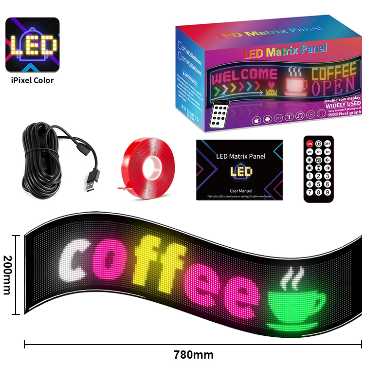 32*160 pixel (780x200 mm)-USB